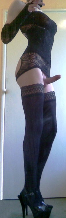 black stockings